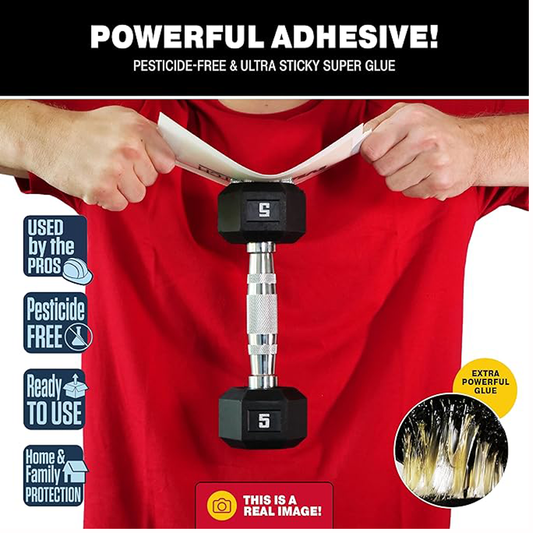 Catchmaster Max-Catch Mouse & Insect Glue Trap – Sticky Pest Control Board (Pack of 1)