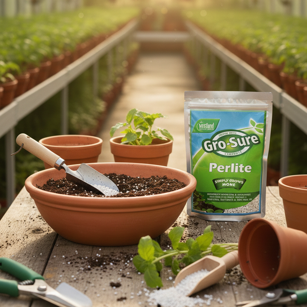 Grosure Perlite 100g – Lightweight Soil Conditioner for Better Drainage