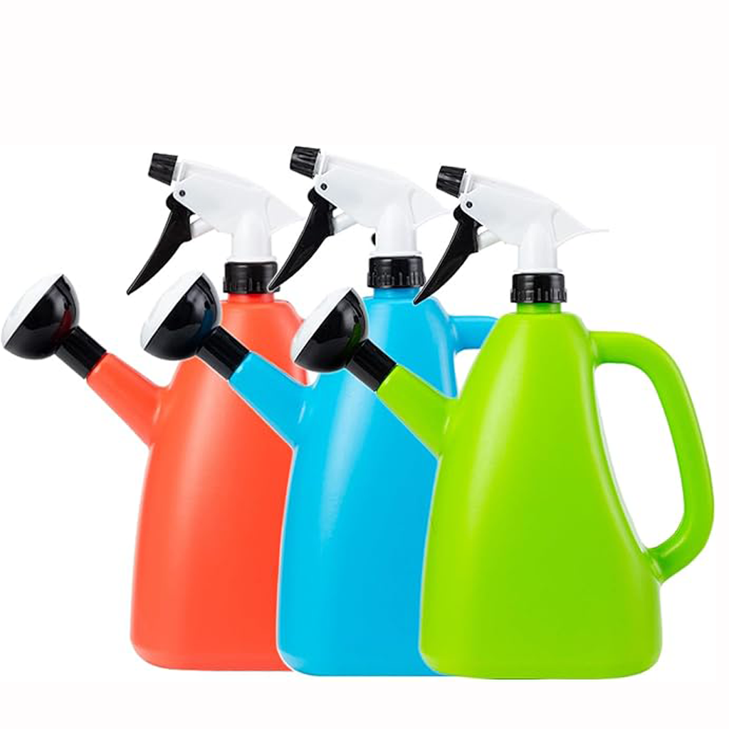 2 in 1 Garden Watering Can with Spray Nozzle – Multi-Function Plant Water Sprayer