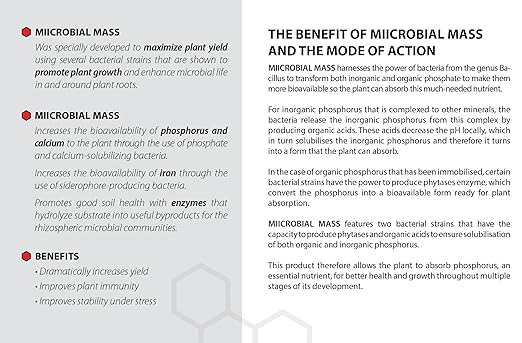 Microbial Mass – 250 ml Beneficial Microbe Concentrate