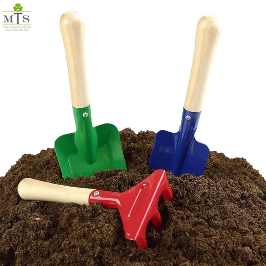 Gardening Tools Set – Pack of 3 (Hand Trowel, Fork & Rake)