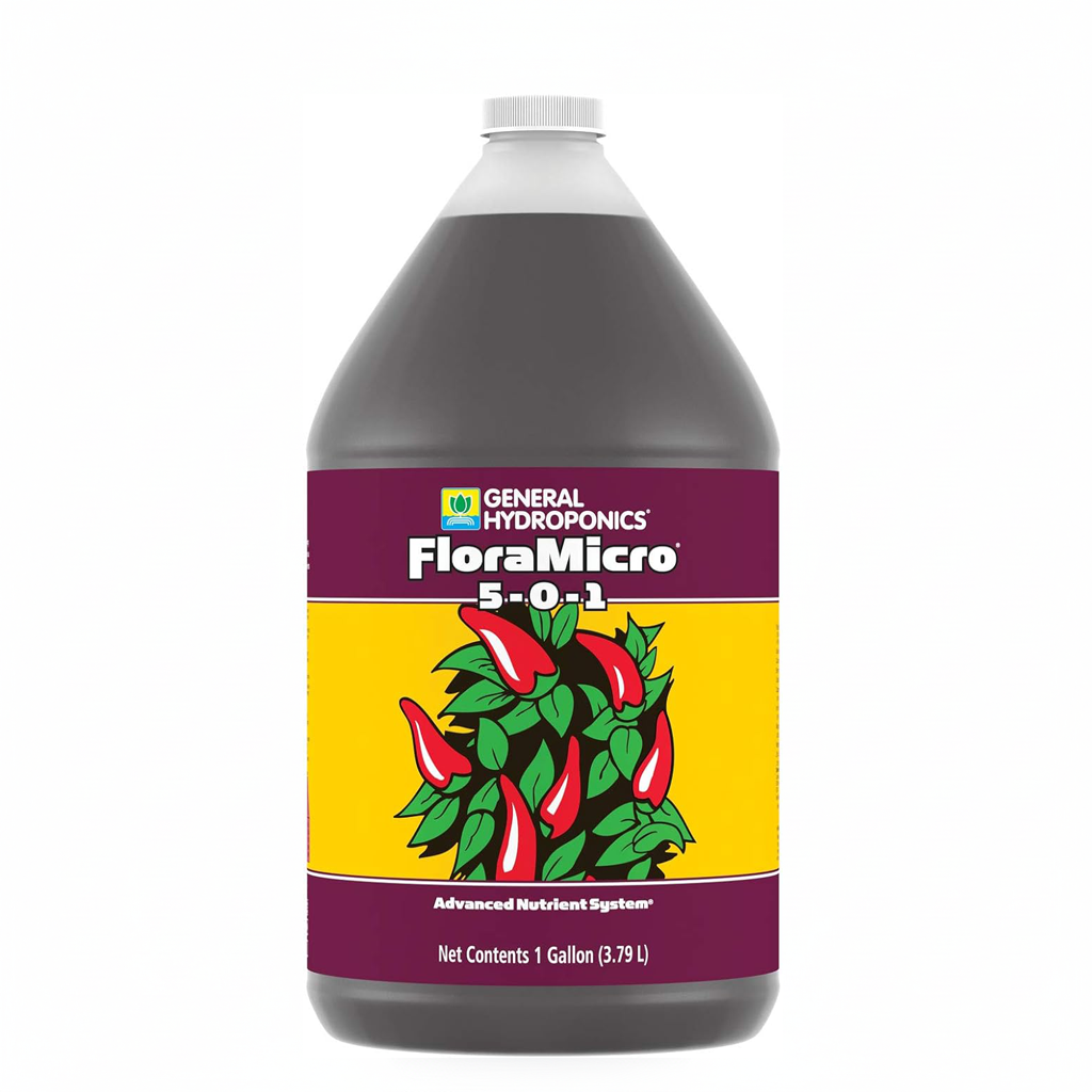 General Hydroponics FloraMicro – 1 Gallon (3.79 L)