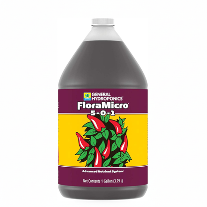 General Hydroponics FloraMicro – 1 Gallon (3.79 L)