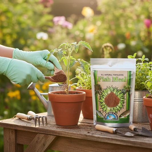 Fish Meal Fertilizer 500g | Organic Nitrogen-Rich Plant Food