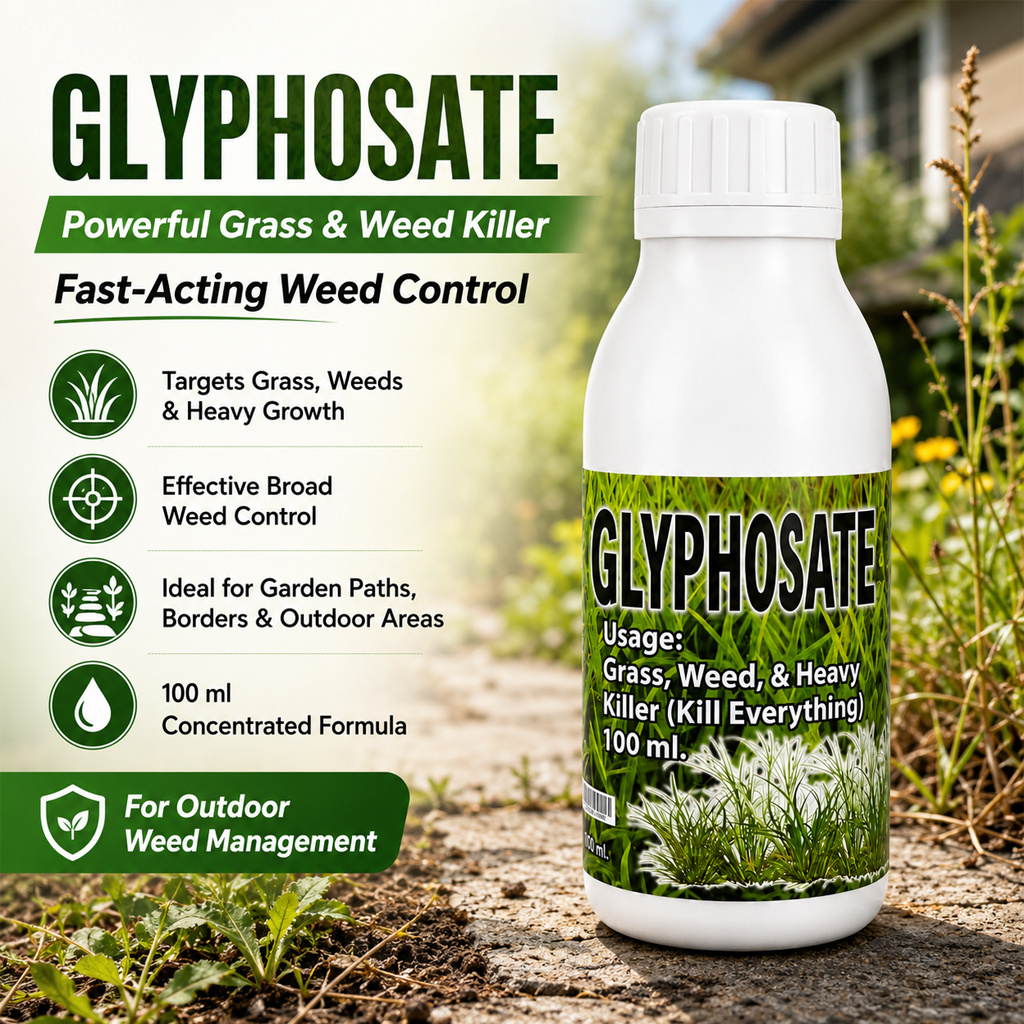 Glyphosate Weed & Grass Killer 100ml