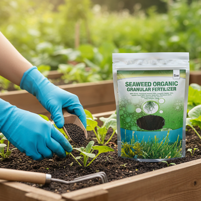 Seaweed Granules 500g – Natural Plant Growth Booster & Soil Conditioner