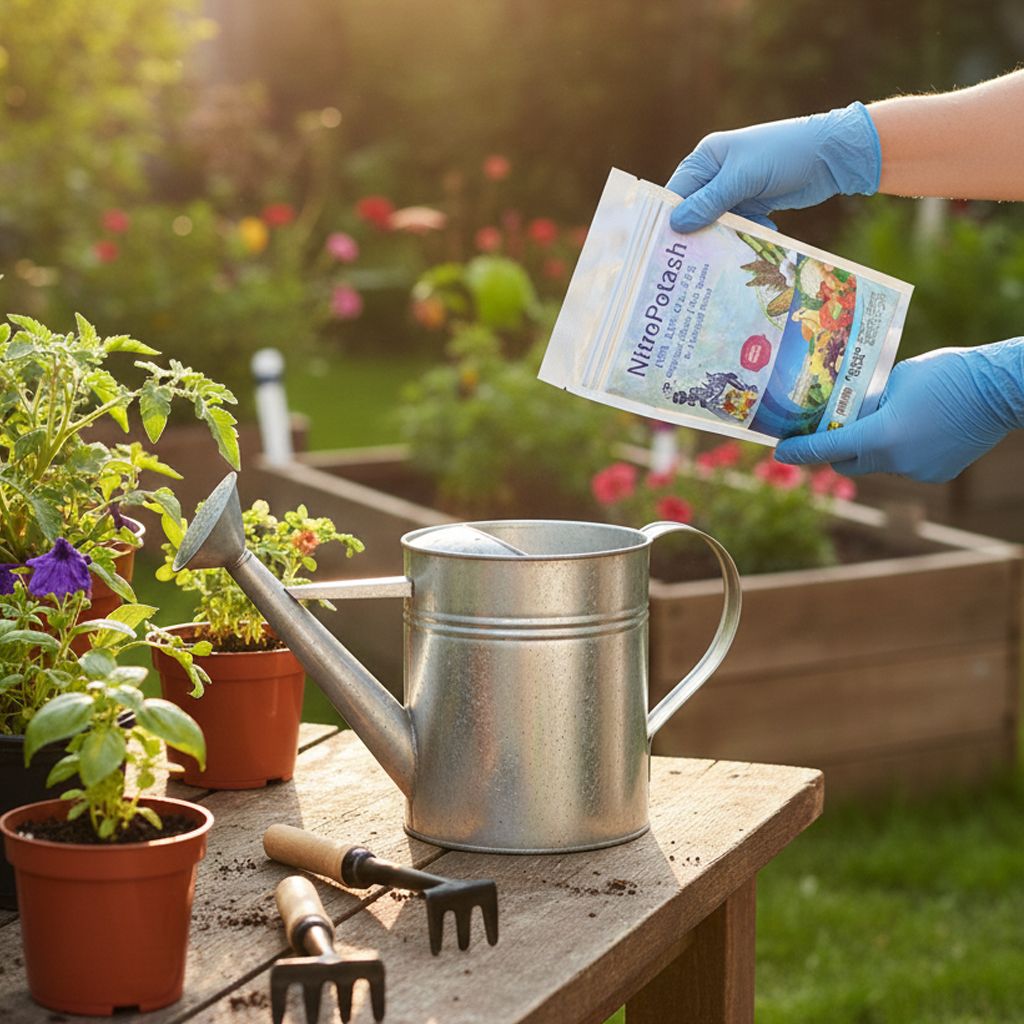 Nito Potash Fertilizer NPK 13-0-44 (500g) – High Potassium Plant Nutrient