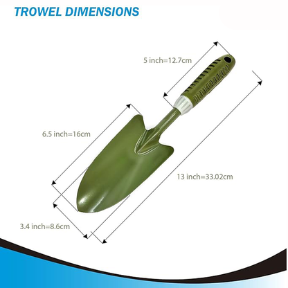Carbon Steel Heavy Duty Hand Shovel – Garden Digging Tool