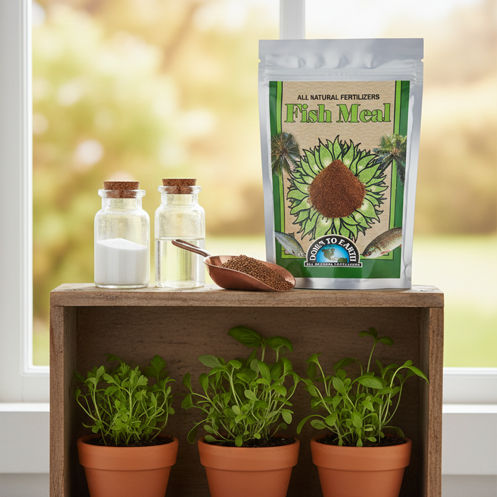 Fish Meal Fertilizer 500g | Organic Nitrogen-Rich Plant Food