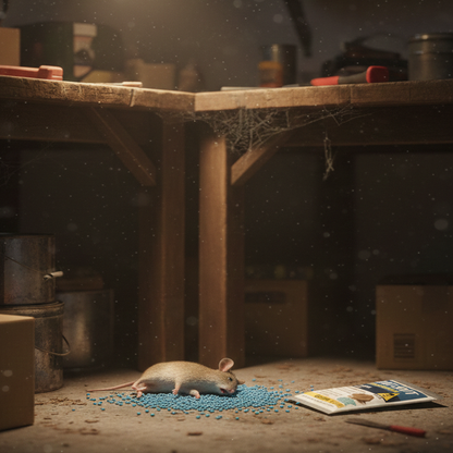 Rat Out (Brodifacoum 0.05%) Pellet Rodenticide – Ready to Use Rat & Mice Killer