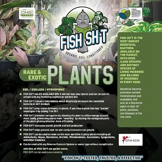 Fish Shit Organic Soil Conditioner – 80 ml