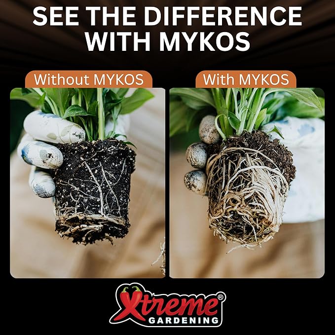 MYKOS Pure Mycorrhizal Inoculant – 100 g Root Enhancer