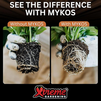 MYKOS Pure Mycorrhizal Inoculant – 100 g Root Enhancer