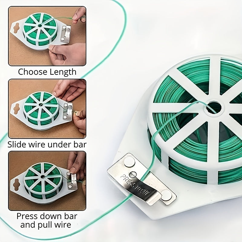 Garden Twist Tie Roll – 15 Meter Plant Support Wire