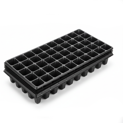 Seedling Tray 50 Holes (Pack of 3) – Reusable Nursery Trays for Seed Starting