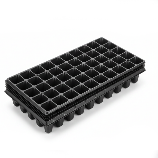 Seedling Tray 50 Holes (Pack of 3) – Reusable Nursery Trays for Seed Starting