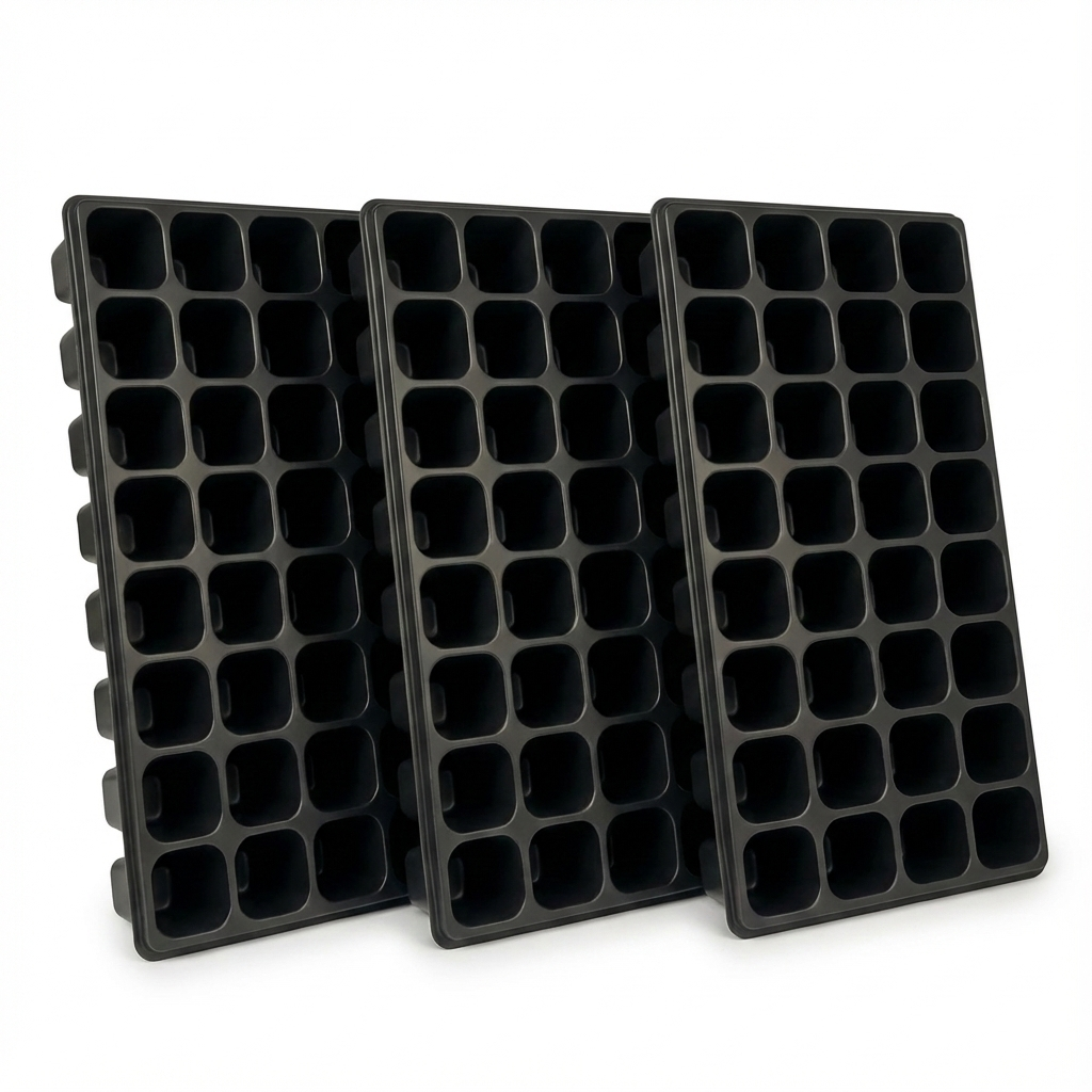 Seedling Tray 32 Holes (PACK OF 3) – Reusable Nursery Tray for Seed Starting & Plant Propagation