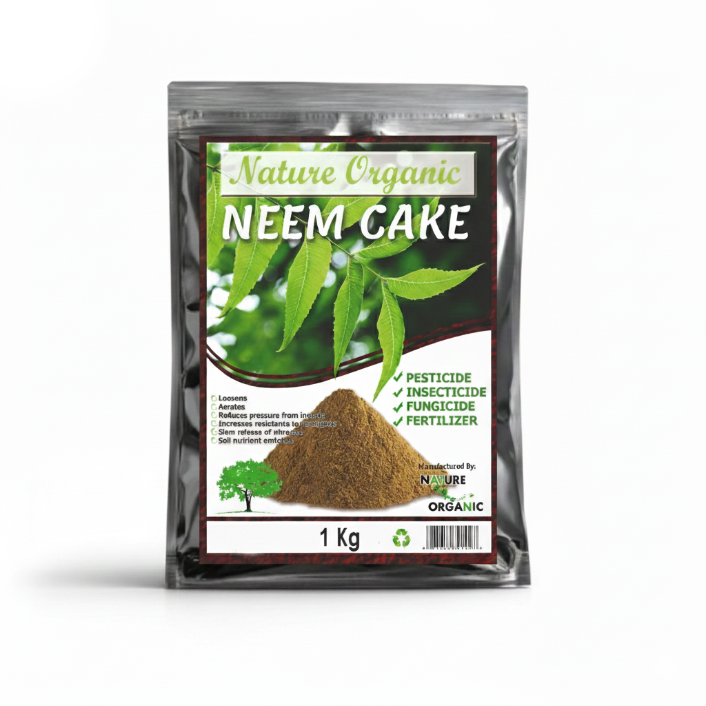 Neem Cake 1KG – Organic Fertilizer & Natural Pest Control