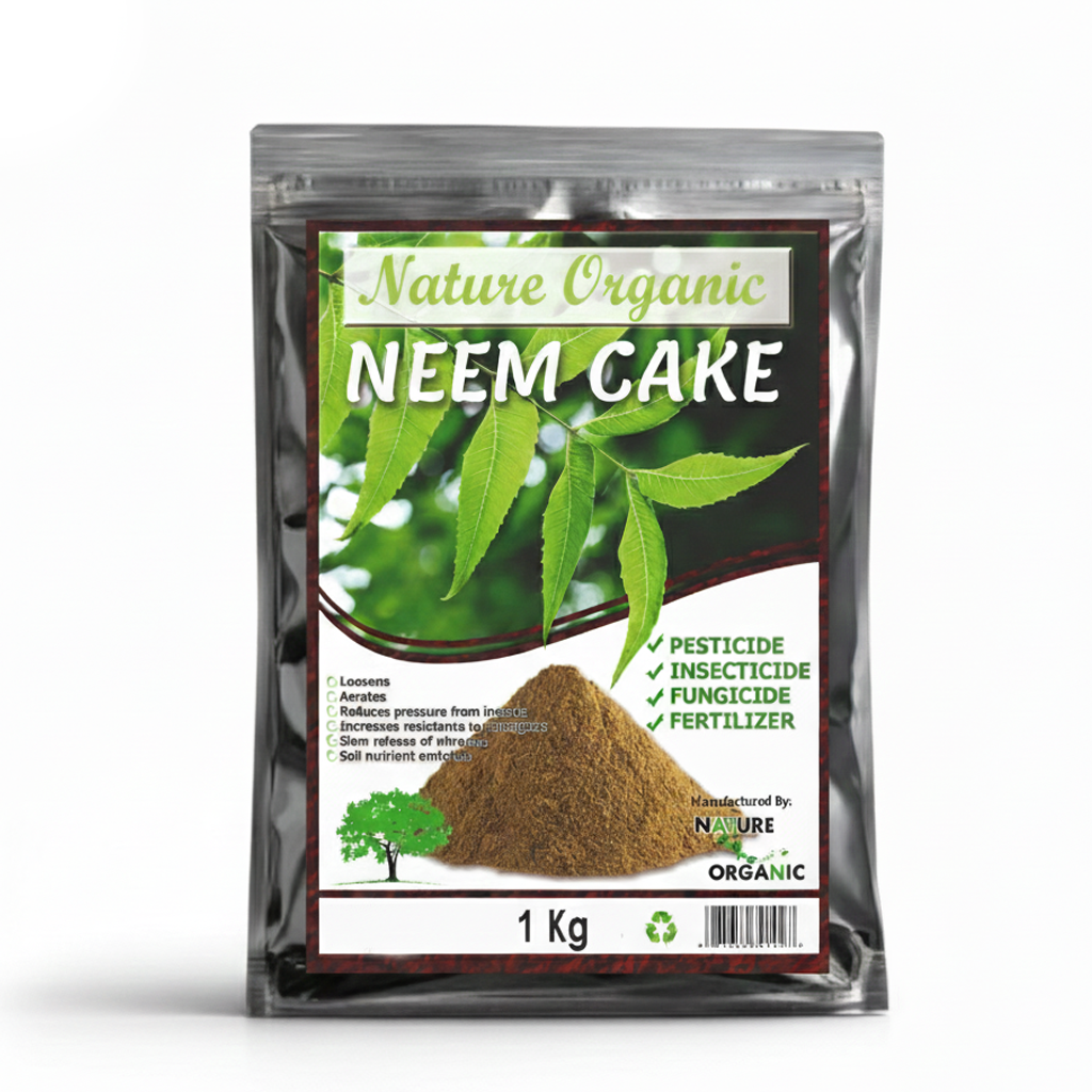 Neem Cake 1KG – Organic Fertilizer & Natural Pest Control