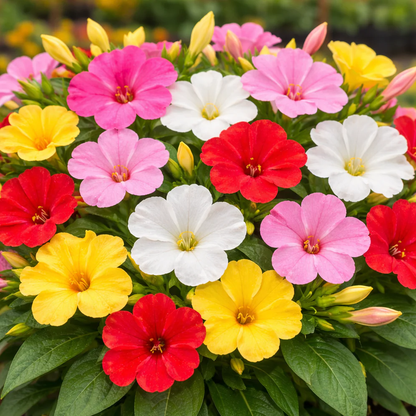 Mirabilis Jalapa Mixed Seeds – Colorful Flower Seeds for Home Gardening