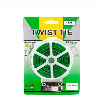 Garden Twist Tie Roll – 15 Meter Plant Support Wire