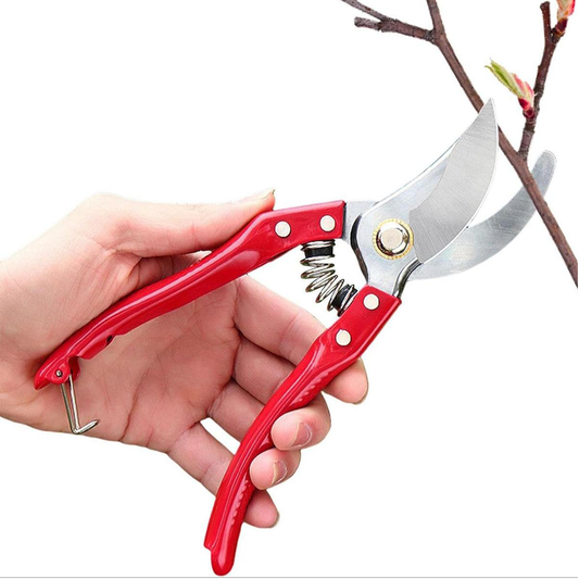 NKTOP Garden Scissors 8" (200mm) – Heavy Duty Pruning Shears