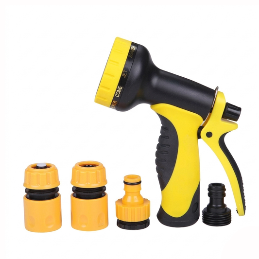 10 Function Garden Water Spray Gun – High Pressure Lightweight Hose Nozzle