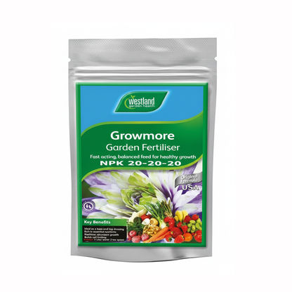 Growmore NPK 20-20-20 Fertilizer 500g – Complete Balanced Plant Nutrition