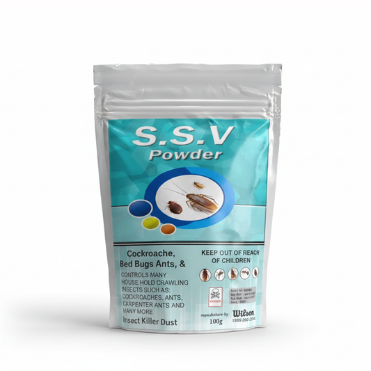 SSV Powder 100g – Powerful Cockroach Killer Powder for Home & Commercial Use