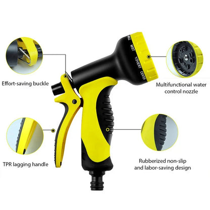 10 Function Garden Water Spray Gun – High Pressure Lightweight Hose Nozzle