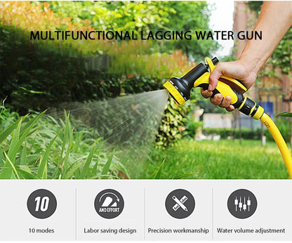 10 Function Garden Water Spray Gun – High Pressure Lightweight Hose Nozzle