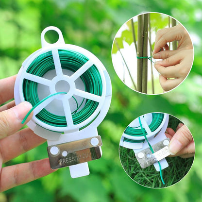 Garden Twist Tie Roll – 15 Meter Plant Support Wire