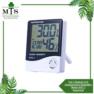 3 in 1 Digital LCD Temperature Humidity Meter