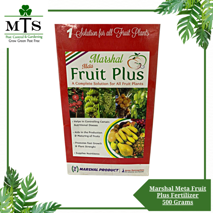 Marshal Meta Fruit Plus Fertilizer 500 Grams (Best Quality)