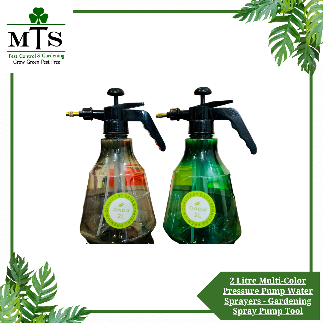 2 Litre Multi-Color Pressure Pump Water Sprayers - Pressure Spray Bottle - Handheld Garden Sprayer - Garden Watering Sprayer - Gardening Spray Pump Tool